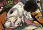 Прикрепленное изображение: Franz-Marc-Pigs-also-known-as-Sow-with-Piglet-.JPG