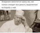 Прикрепленное изображение: Коронавирус - Эпидемия закончится, когда спиздят все выделенные деньги.jpeg