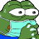 Прикрепленное изображение: PEPE - В маске от коронавируса.gif