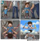 Прикрепленное изображение: На шее у папы.jpg