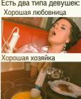 Прикрепленное изображение: Самотык - Есть 2 типа девушек - хорошая любовница и хорошая хозяйка.jpg